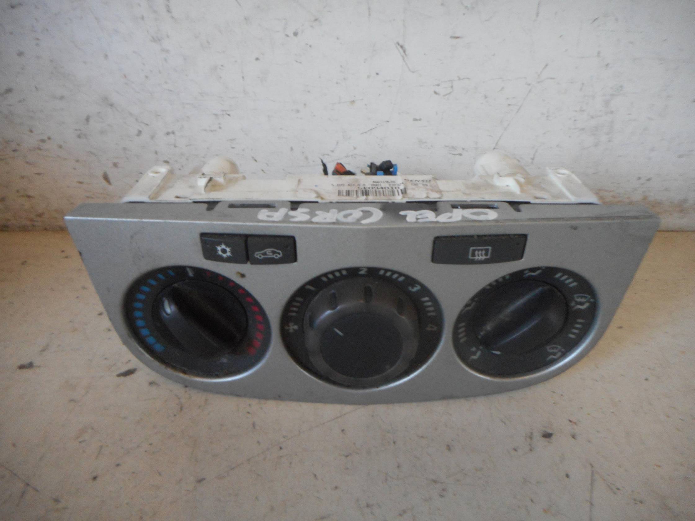 Blocco comando climatizzazione